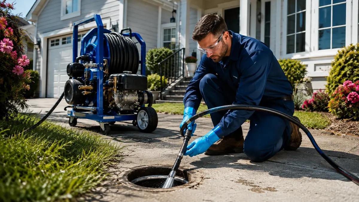 Residential Hydro Jet Drain Cleaning in Bell Gardens